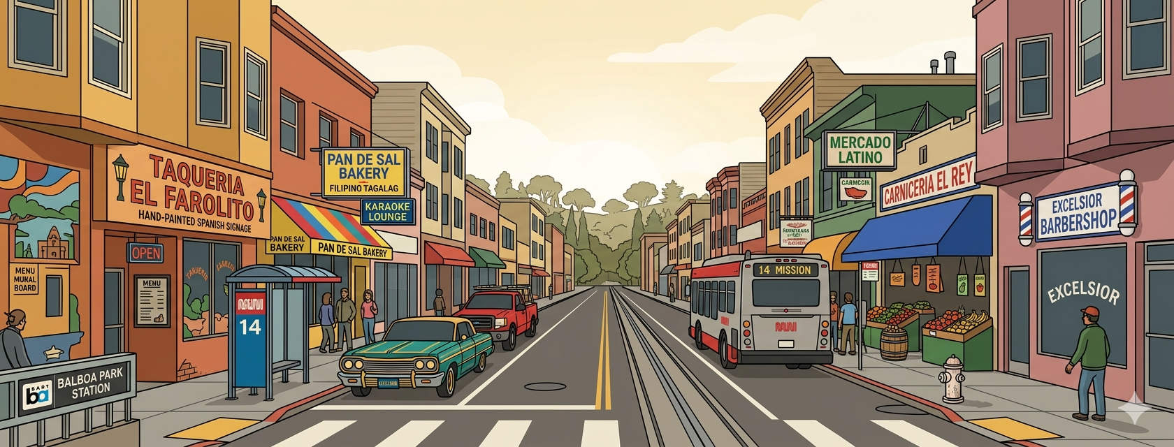 Excelsior, Outer Mission and Ingleside